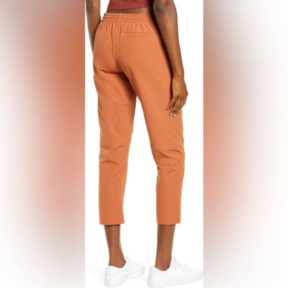 OUTDOOR VOICES Women's Rectrek Pants In Sierra Orange Size Medium - Picture 3 of 10